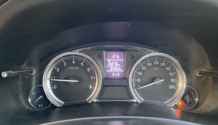 2018 Maruti Ciaz DELTA 1.4 MT PETROL, CNG, Manual, 94,942 km, Odometer Image