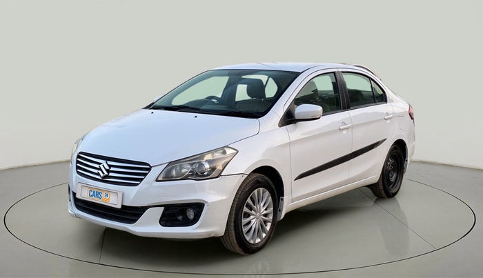 2018 Maruti Ciaz DELTA 1.4 MT PETROL, CNG, Manual, 94,942 km, Left Front Diagonal