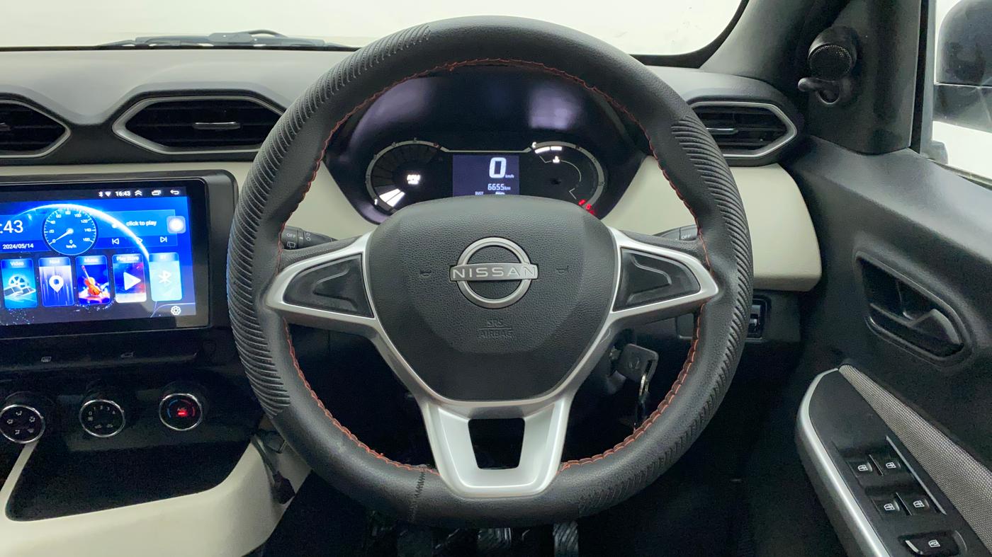 2021 Nissan MAGNITE XE, Petrol, Manual, 6,655 km, Steering Wheel Close Up
