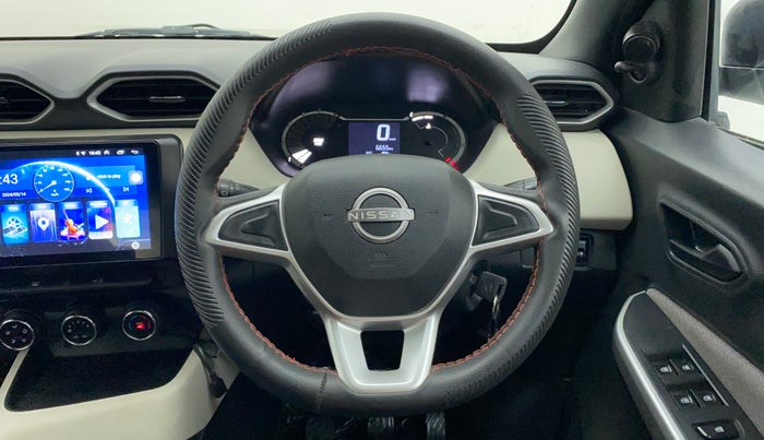 2021 Nissan MAGNITE XE, Petrol, Manual, 6,655 km, Steering Wheel Close Up