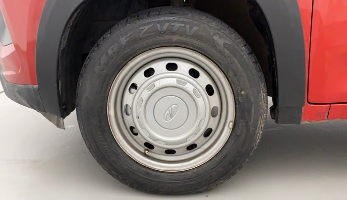 2017 Mahindra KUV 100 NXT K2 P 6 STR, Petrol, Manual, 92,064 km, Left Front Wheel