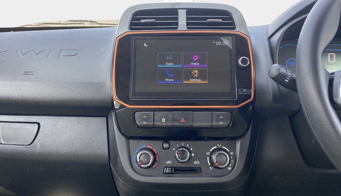 2021 Renault Kwid CLIMBER 1.0 AMT (O), Petrol, Automatic, 9,581 km, Air Conditioner