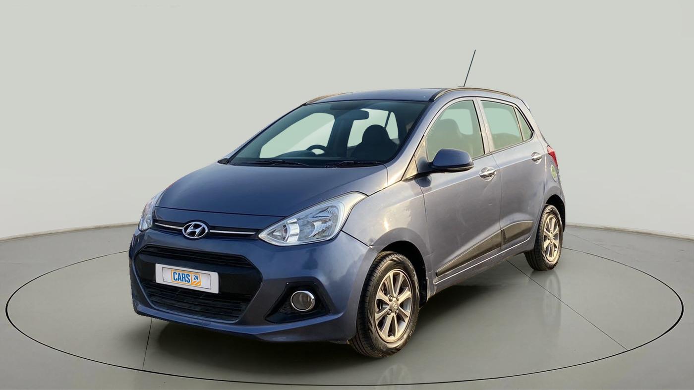 2016 Hyundai Grand i10 ASTA (O) 1.2 KAPPA VTVT, Petrol, Manual, 29,960 km, Left Front Diagonal