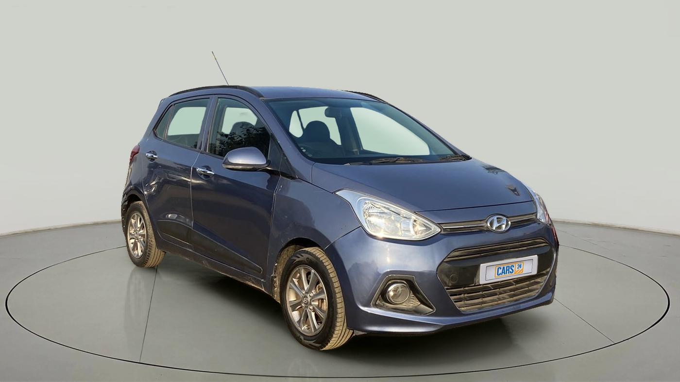 2016 Hyundai Grand i10 ASTA (O) 1.2 KAPPA VTVT, Petrol, Manual, 29,960 km, Right Front Diagonal
