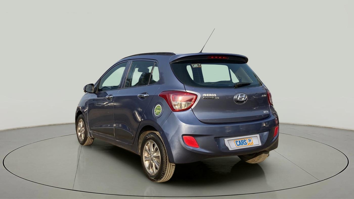 2016 Hyundai Grand i10 ASTA (O) 1.2 KAPPA VTVT, Petrol, Manual, 29,960 km, Left Back Diagonal
