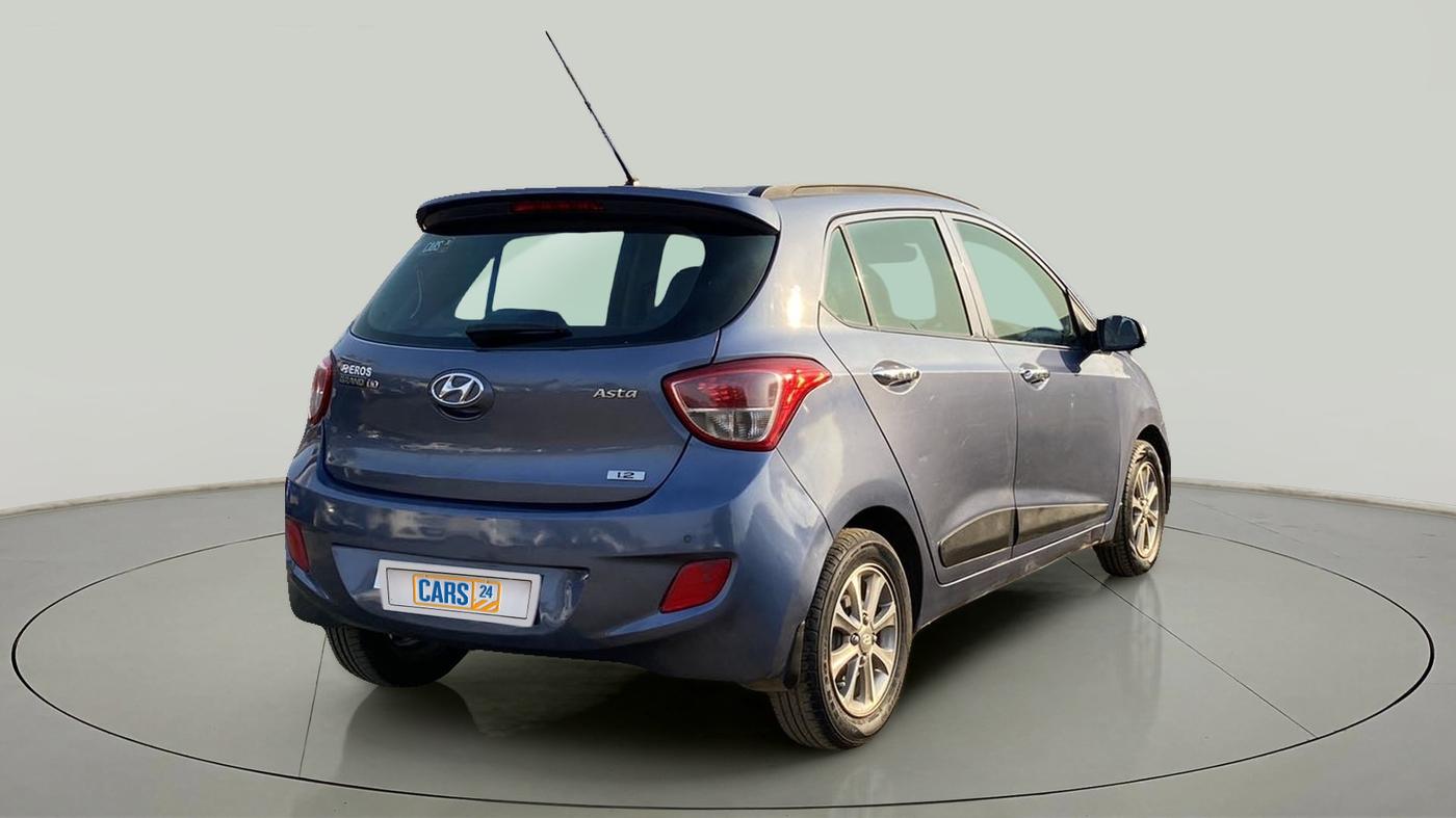 2016 Hyundai Grand i10 ASTA (O) 1.2 KAPPA VTVT, Petrol, Manual, 29,960 km, Right Back Diagonal