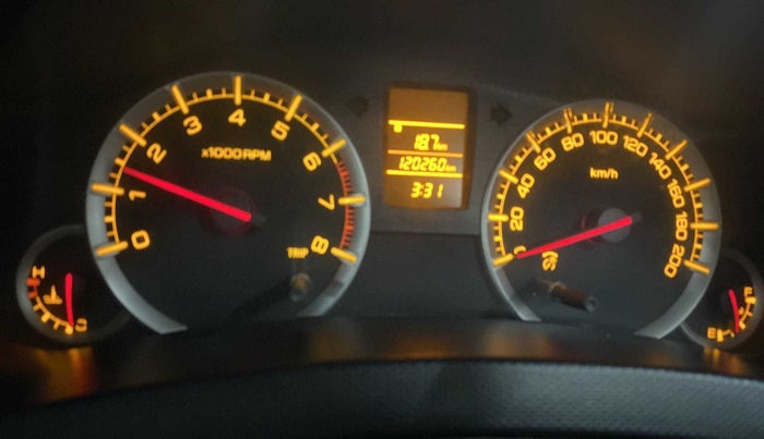 2013 Maruti Swift Dzire VXI, Petrol, Manual, 1,20,420 km, Odometer Image