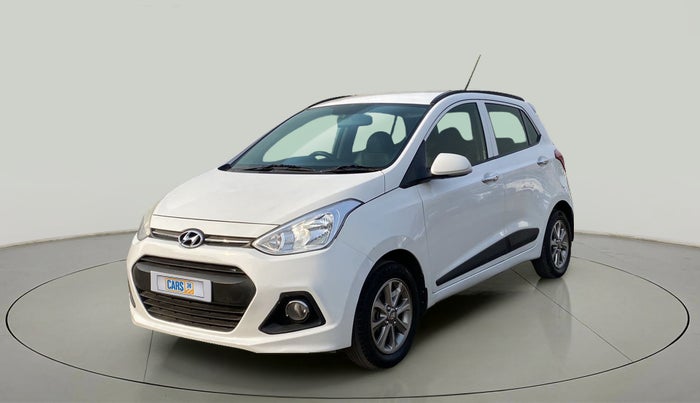 2015 Hyundai Grand i10 ASTA (O) 1.2 KAPPA VTVT, Petrol, Manual, 86,847 km, Left Front Diagonal