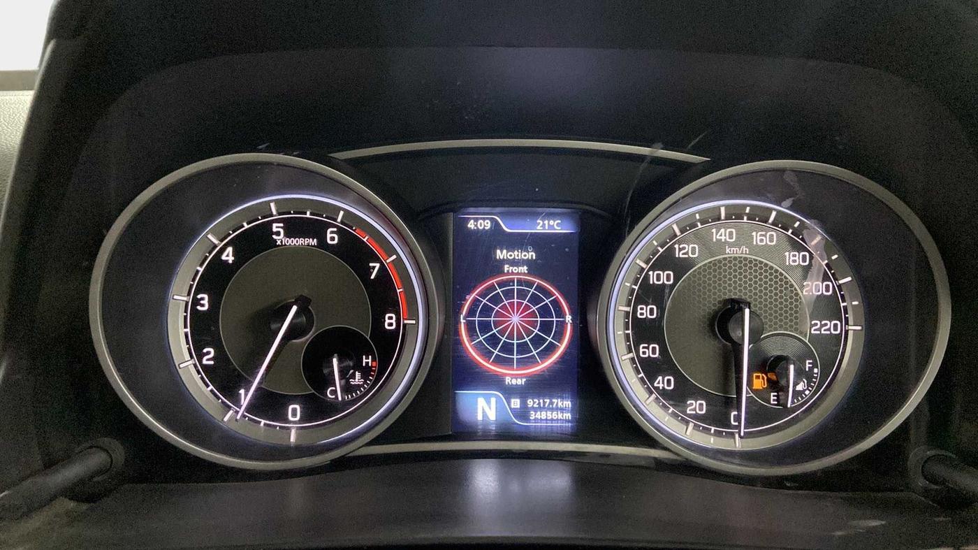 2021 Maruti Dzire ZXI Plus AMT, Petrol, Automatic, 34,855 km, Odometer Image