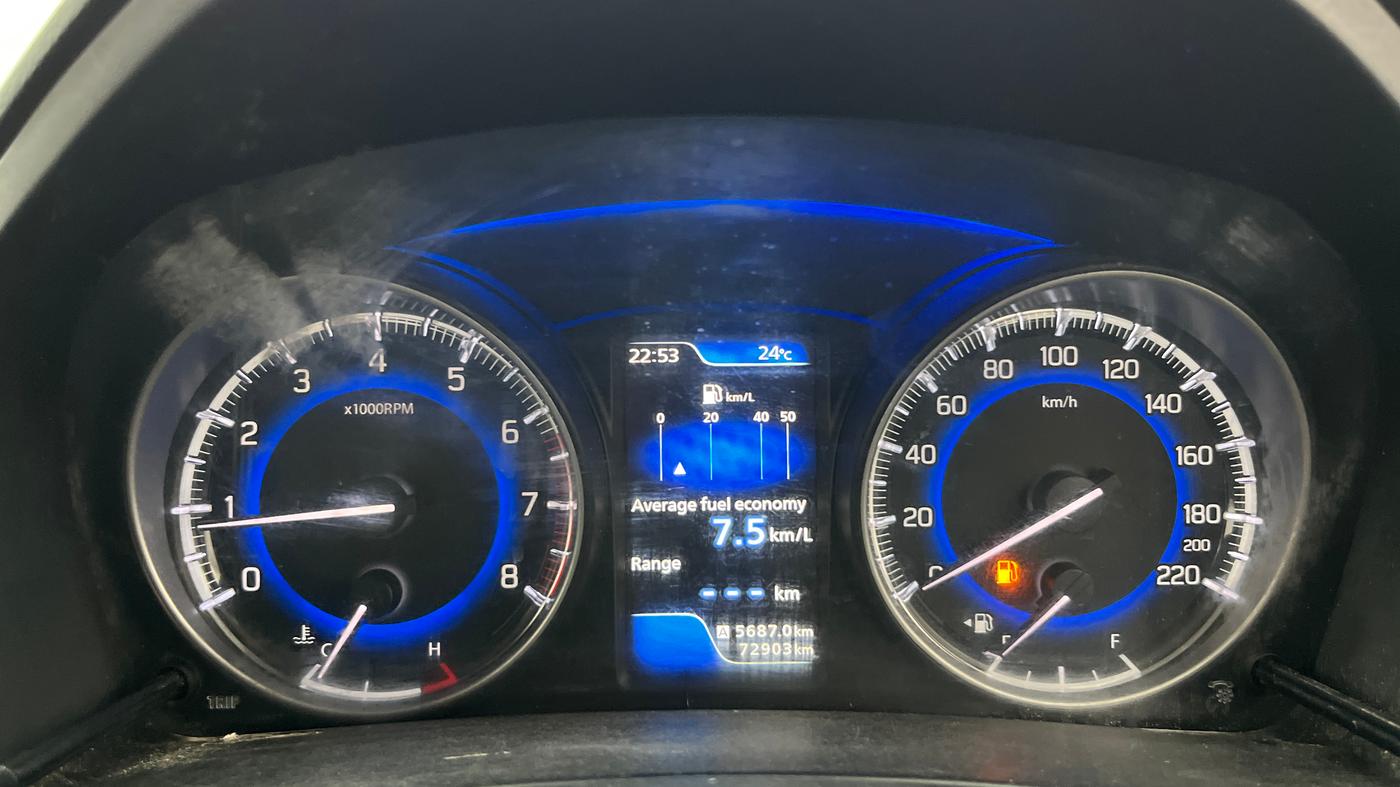 2017 Maruti Baleno ZETA PETROL 1.2, Petrol, Manual, 72,902 km, Odometer Image