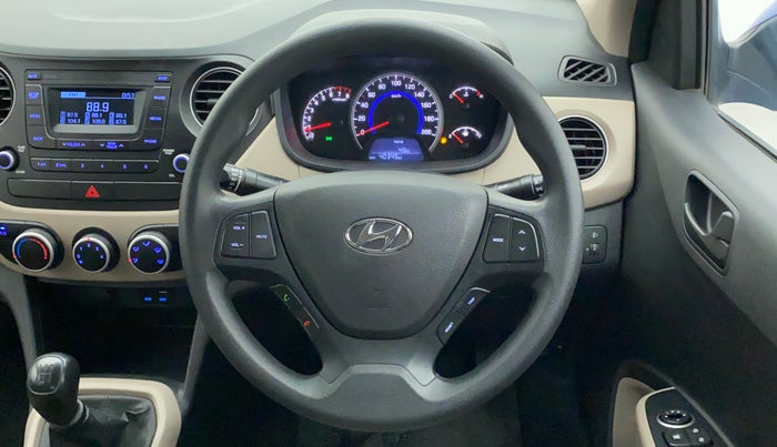 2019 Hyundai Grand i10 MAGNA 1.2 KAPPA VTVT, Petrol, Manual, 40,345 km, Steering Wheel Close Up