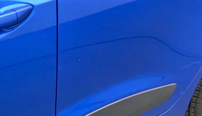 2019 Hyundai Grand i10 MAGNA 1.2 KAPPA VTVT, Petrol, Manual, 40,345 km, Rear left door - Minor scratches