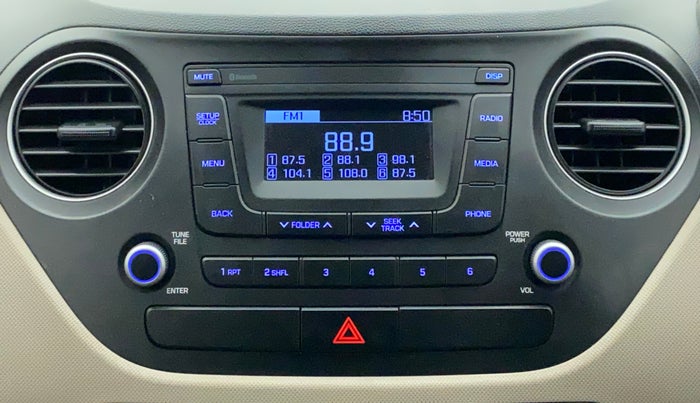 2019 Hyundai Grand i10 MAGNA 1.2 KAPPA VTVT, Petrol, Manual, 40,345 km, Infotainment System
