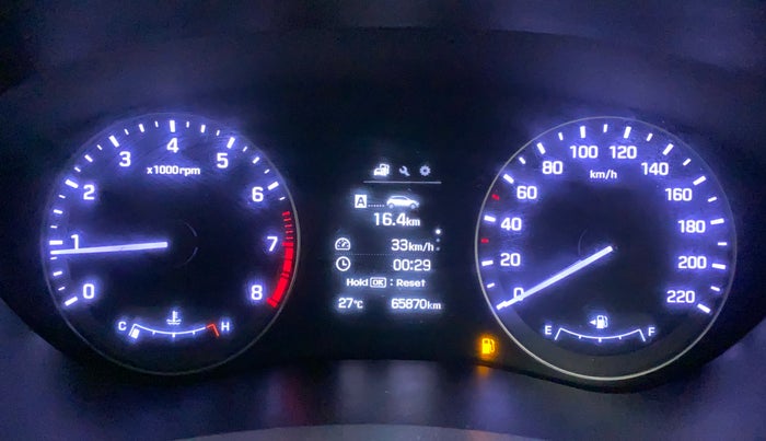 2015 Hyundai Elite i20 ASTA 1.2, Petrol, Manual, 65,957 km, Odometer Image