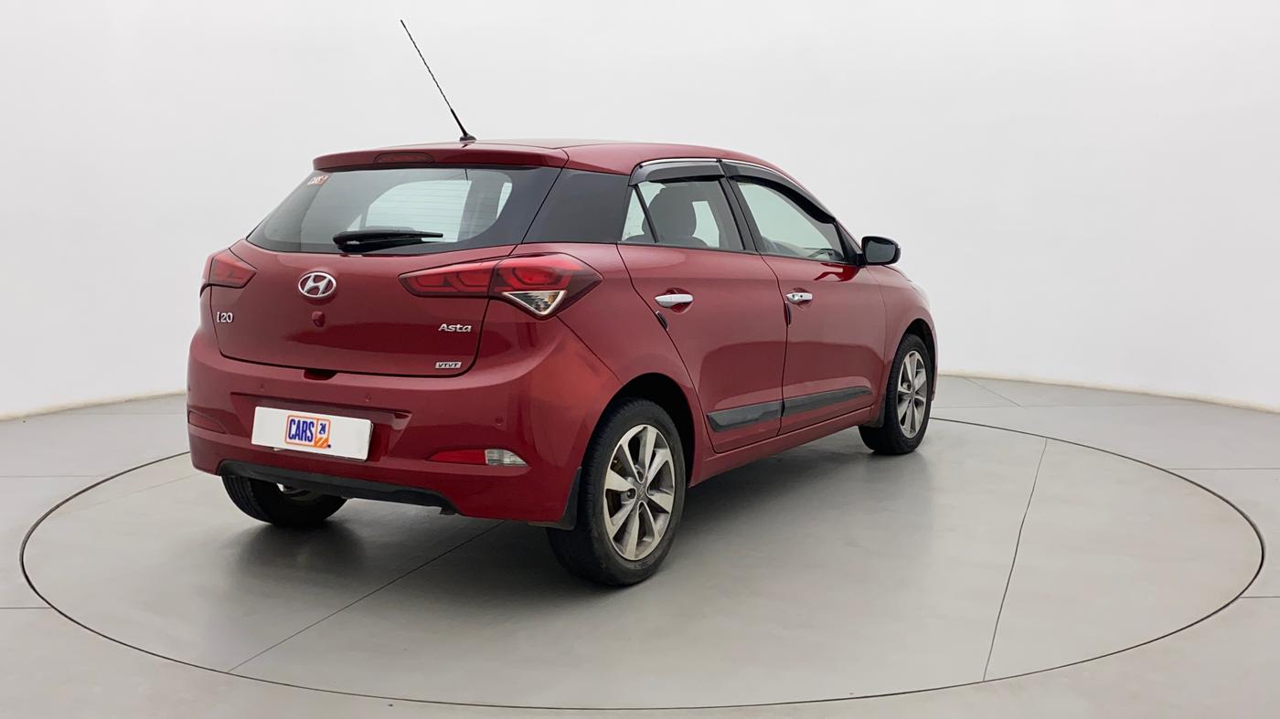 2015 Hyundai Elite i20 ASTA 1.2, Petrol, Manual, 65,957 km, Right Back Diagonal