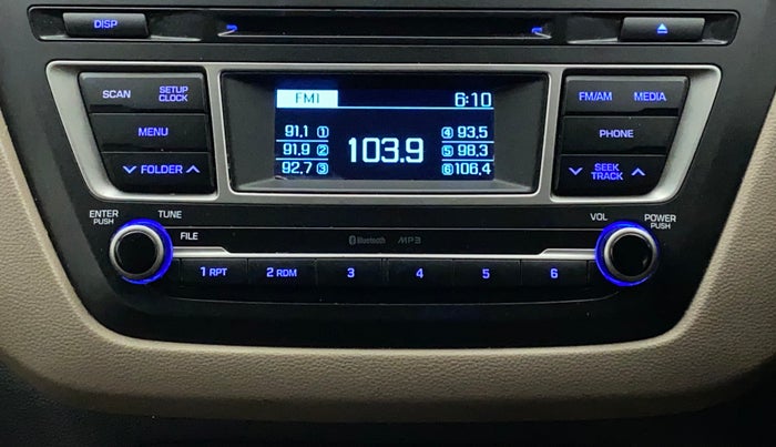 2015 Hyundai Elite i20 ASTA 1.2, Petrol, Manual, 65,957 km, Infotainment System