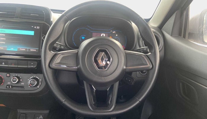 2022 Renault Kwid RXT 1.0 (O), Petrol, Manual, 2,552 km, Steering Wheel Close Up