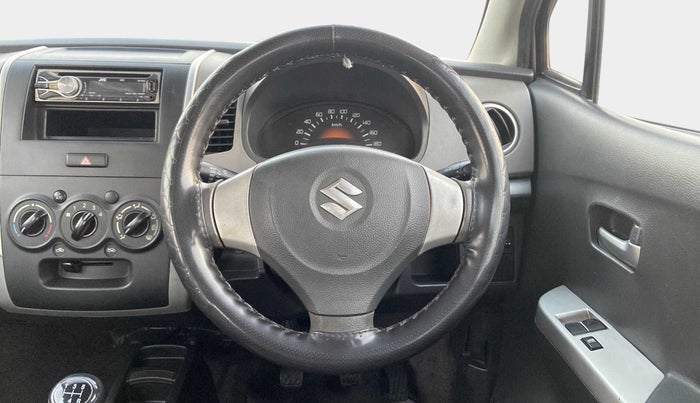2012 Maruti Wagon R 1.0 LXI, Petrol, Manual, 48,634 km, Steering Wheel Close Up