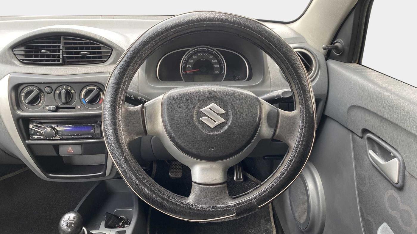 2013 Maruti Alto 800 LXI, Petrol, Manual, 70,469 km, Steering Wheel Close Up