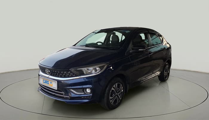 2022 Tata TIGOR XZ PLUS CNG, CNG, Manual, 27,420 km, Left Front Diagonal