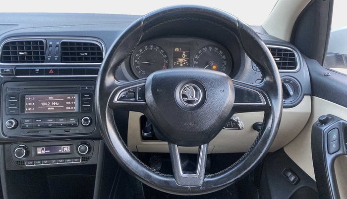 2017 Skoda Rapid AMBITION 1.5 TDI, Diesel, Manual, 80,003 km, Steering Wheel Close Up