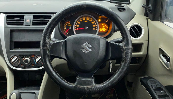 2015 Maruti Celerio VXI AMT, Petrol, Automatic, 67,635 km, Steering Wheel Close Up