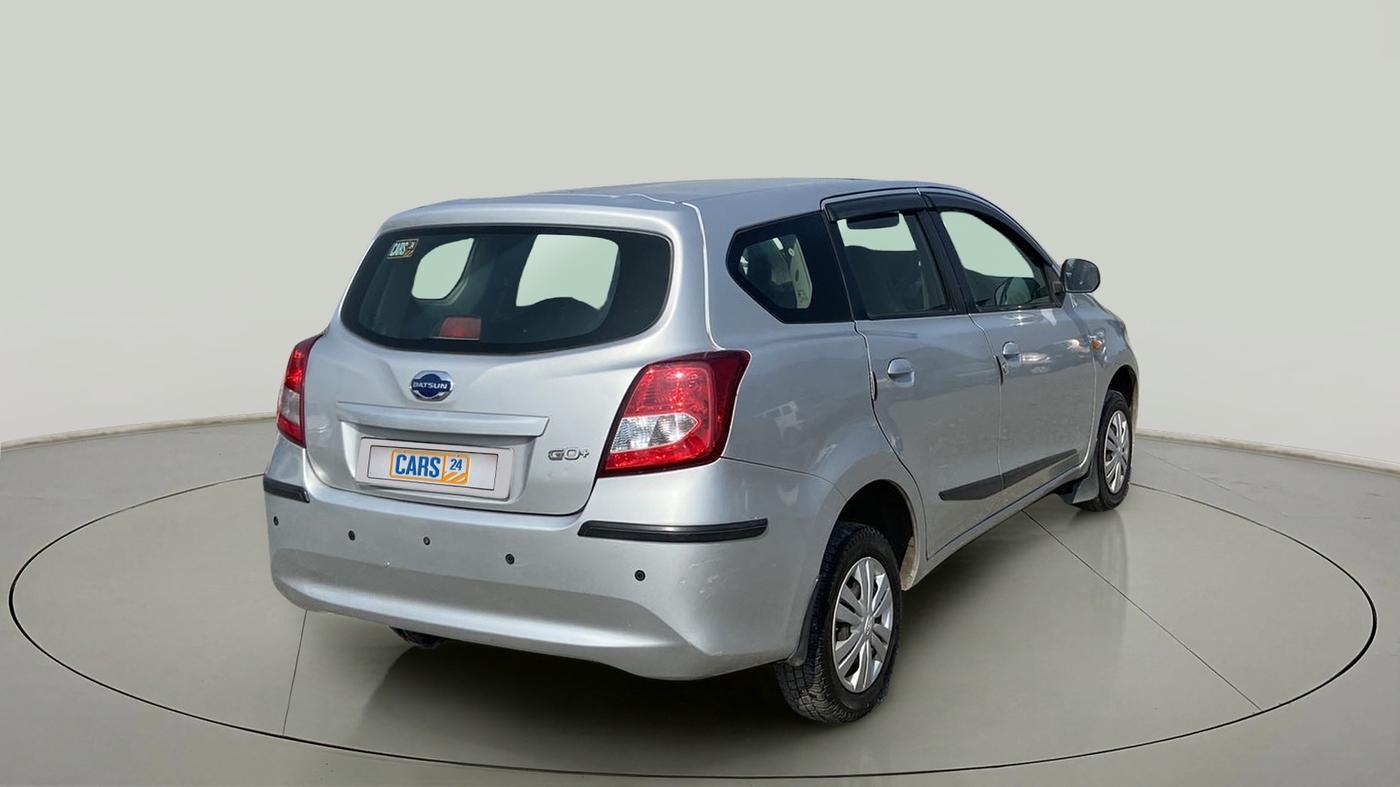 2017 Datsun Go Plus T, Petrol, Manual, 72,852 km, Right Back Diagonal