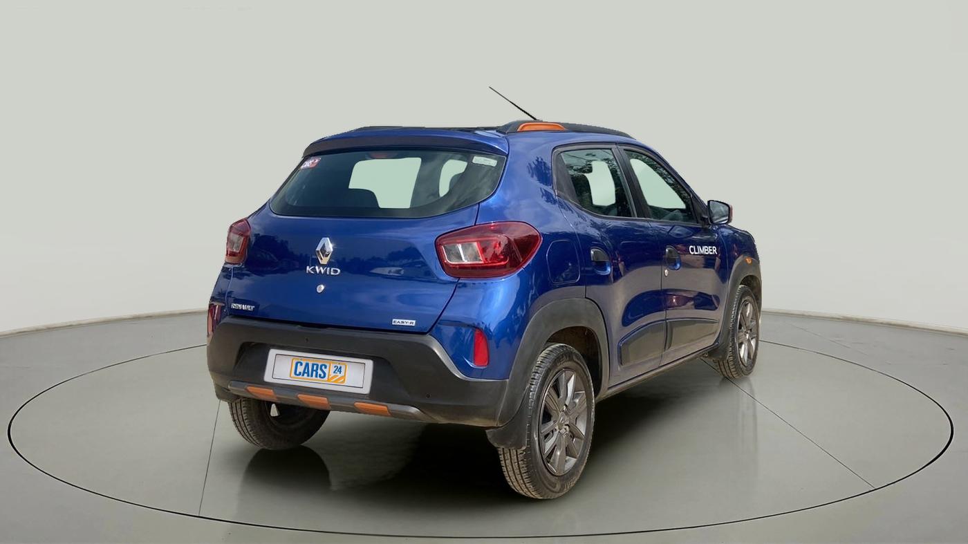 2021 Renault Kwid CLIMBER 1.0 AMT (O), Petrol, Automatic, 11,981 km, Right Back Diagonal