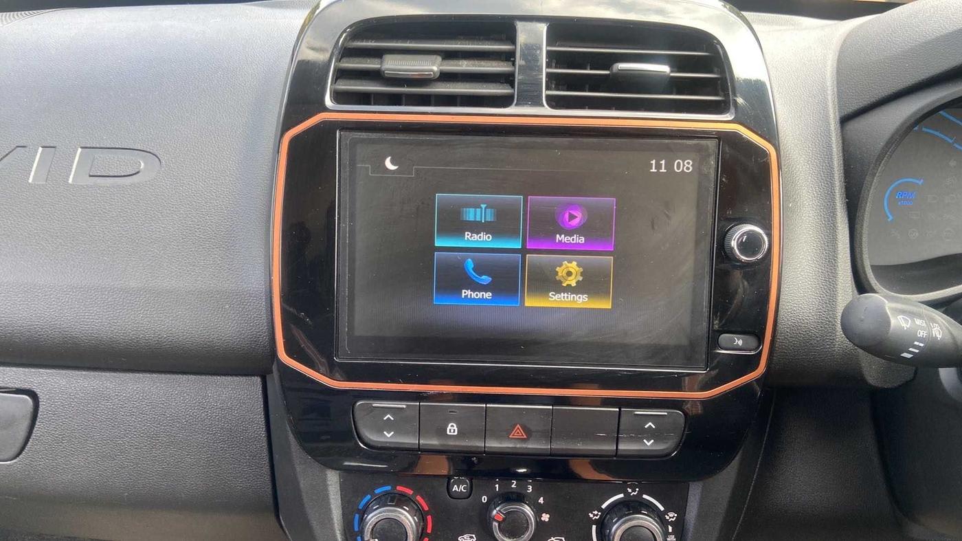 2021 Renault Kwid CLIMBER 1.0 AMT (O), Petrol, Automatic, 11,981 km, Air Conditioner