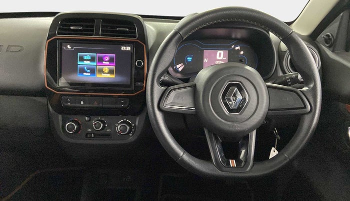 2021 Renault Kwid CLIMBER 1.0 AMT (O), Petrol, Automatic, 13,717 km, Steering Wheel Close Up
