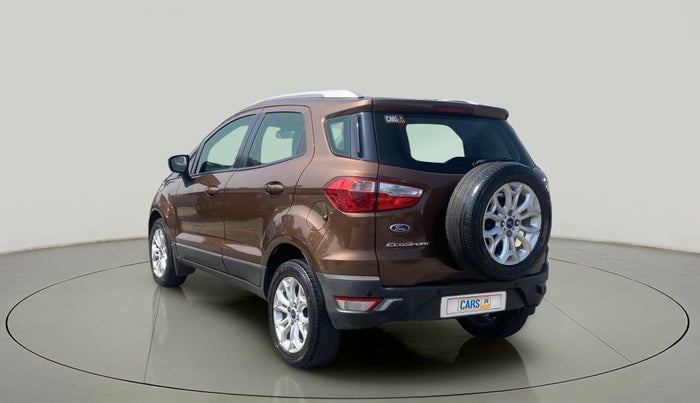 2015 Ford Ecosport TITANIUM 1.5L PETROL AT, Petrol, Automatic, 63,596 km, Left Back Diagonal