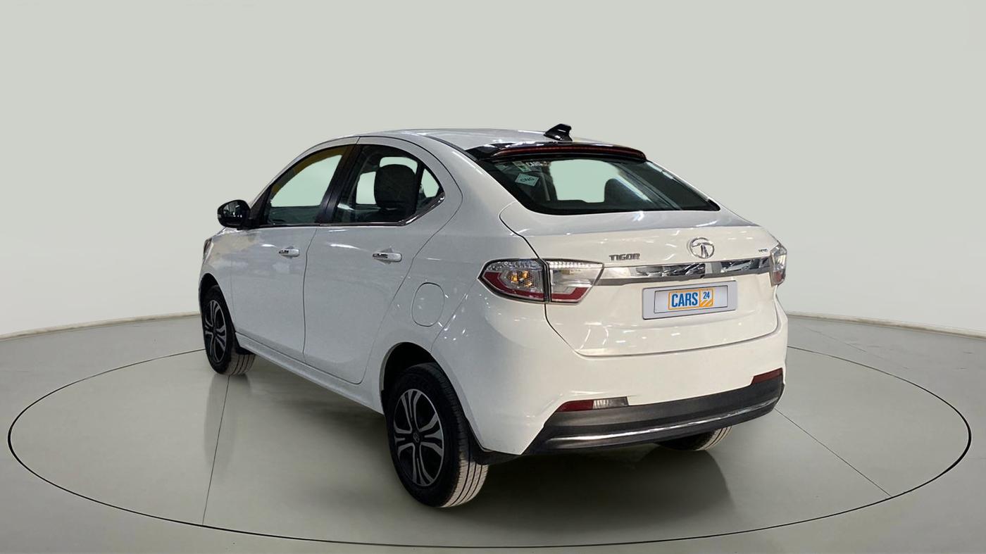 2022 Tata TIGOR XZ PLUS CNG, CNG, Manual, 36,351 km, Left Back Diagonal