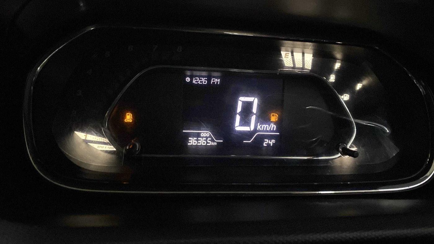 2022 Tata TIGOR XZ PLUS CNG, CNG, Manual, 36,351 km, Odometer Image