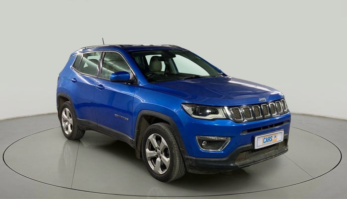 2019 Jeep Compass LONGITUDE (O) 1.4 PETROL AT, Petrol, Automatic, 54,448 km, Right Front Diagonal