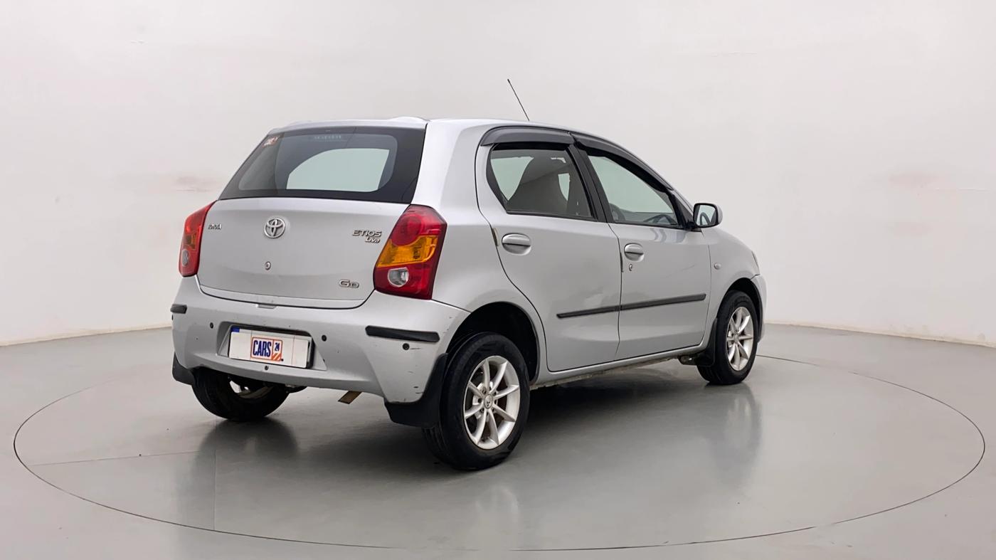 2012 Toyota Etios Liva GD, Diesel, Manual, 79,336 km, Right Back Diagonal