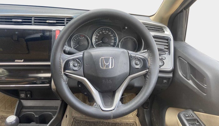 2015 Honda City 1.5L I-VTEC SV, Petrol, Manual, 80,640 km, Steering Wheel Close Up