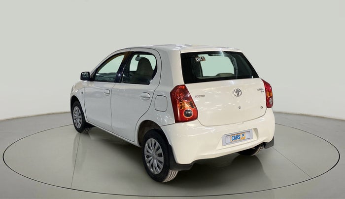 2011 Toyota Etios Liva G, Petrol, Manual, 33,233 km, Left Back Diagonal