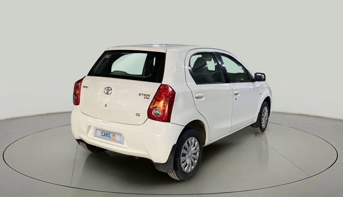 2011 Toyota Etios Liva G, Petrol, Manual, 33,233 km, Right Back Diagonal