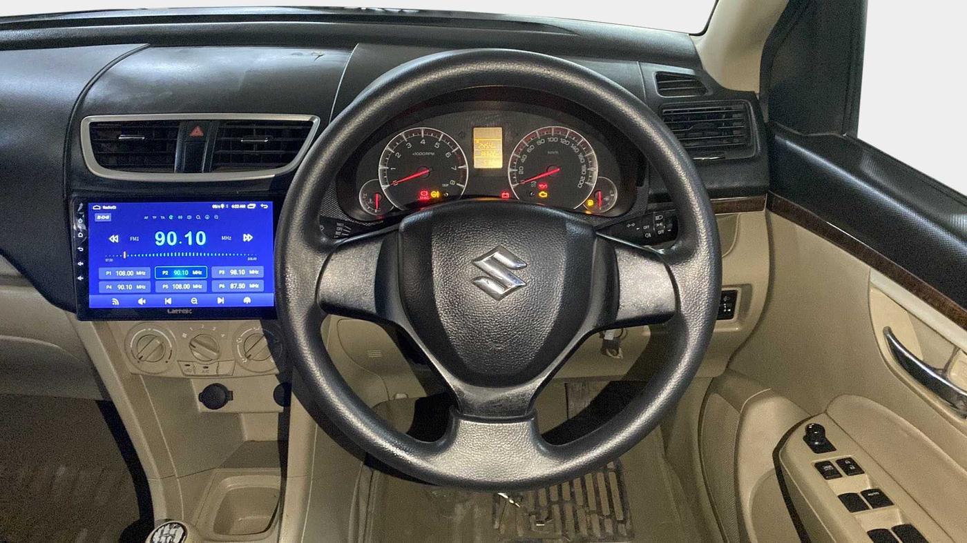 2013 Maruti Swift Dzire VXI, Petrol, Manual, 36,529 km, Steering Wheel Close Up