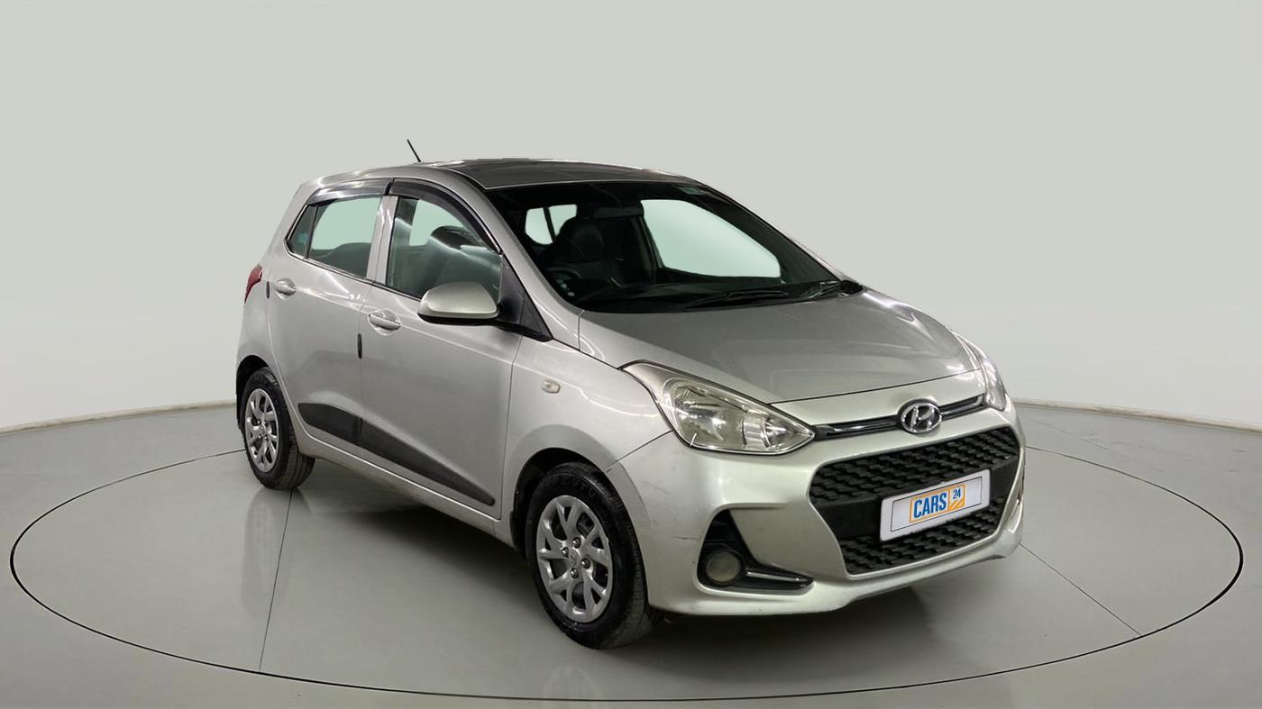 2017 Hyundai Grand i10 MAGNA 1.2 KAPPA VTVT, Petrol, Manual, 38,087 km, Right Front Diagonal