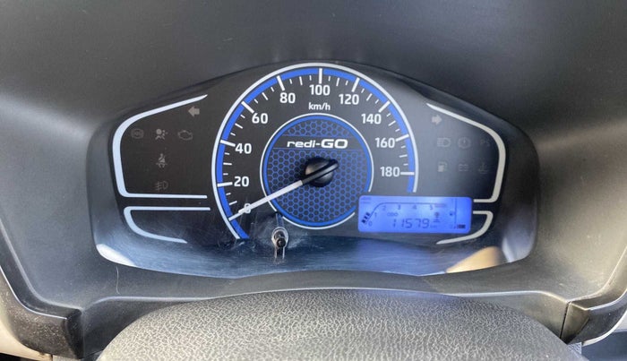 2020 Datsun Redi Go A, Petrol, Manual, 11,556 km, Odometer Image