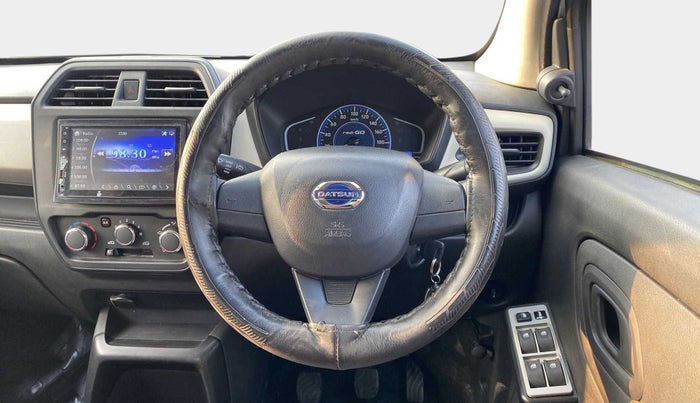 2020 Datsun Redi Go A, Petrol, Manual, 11,556 km, Steering Wheel Close Up