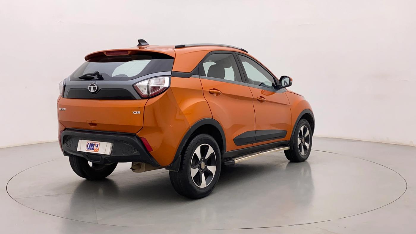 2018 Tata NEXON XZA PLUS PETROL, Petrol, Automatic, 70,030 km, Right Back Diagonal