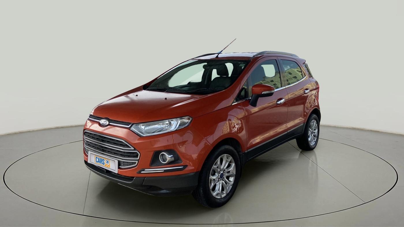 2015 Ford Ecosport TITANIUM 1.0L ECOBOOST (OPT), Petrol, Manual, 38,385 km, Left Front Diagonal