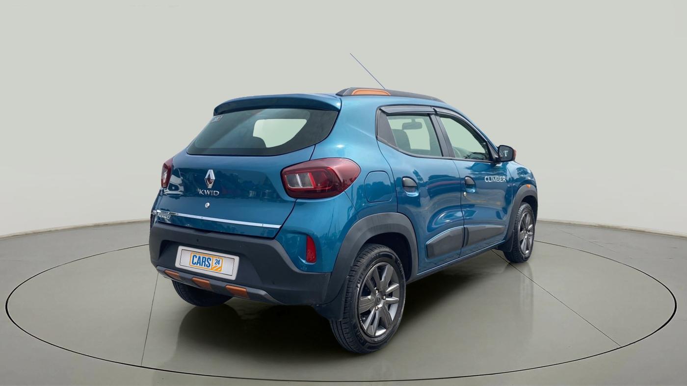 2020 Renault Kwid CLIMBER 1.0 (O), Petrol, Manual, 13,548 km, Right Back Diagonal