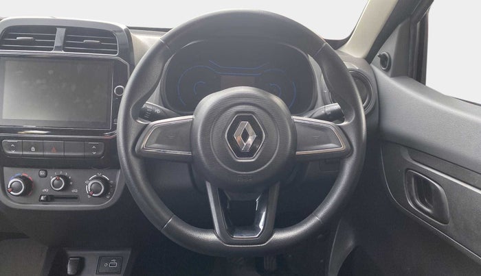 2021 Renault Kwid RXT 1.0 AMT (O), Petrol, Automatic, 11,306 km, Steering Wheel Close Up