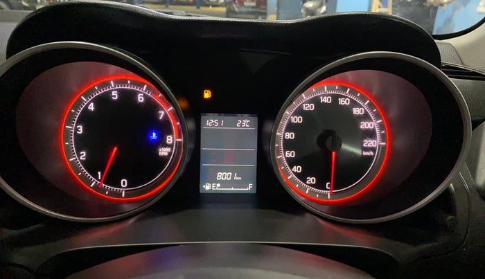 2021 Maruti Swift ZXI, Petrol, Manual, 7,983 km, Odometer Image