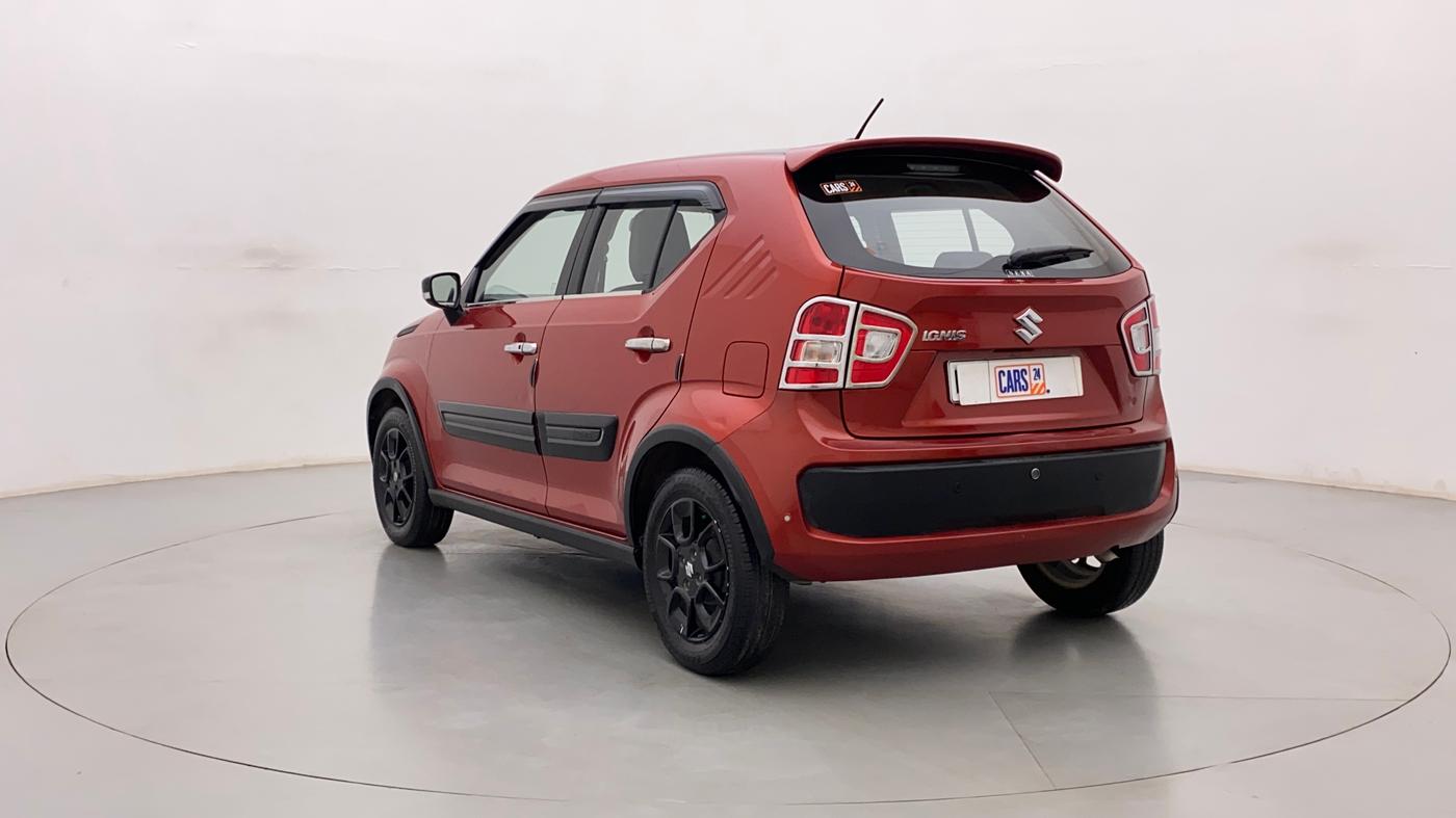 2017 Maruti IGNIS ZETA 1.2 AMT DUAL TONE, Petrol, Automatic, 68,102 km, Left Back Diagonal