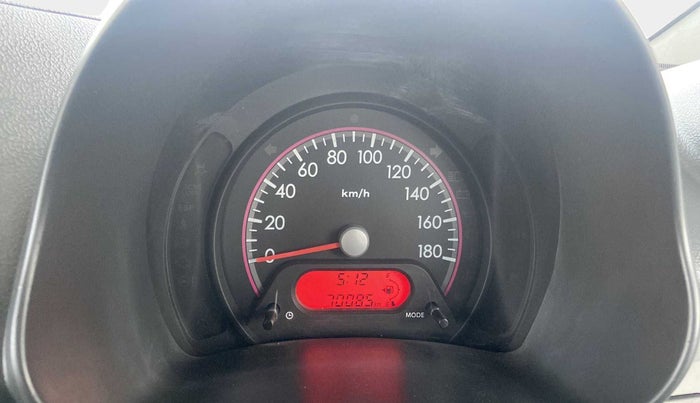 2010 Maruti A Star VXI, Petrol, Manual, 70,187 km, Odometer Image