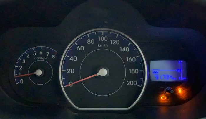 2012 Hyundai i10 SPORTZ 1.2, CNG, Manual, 91,832 km, Odometer Image